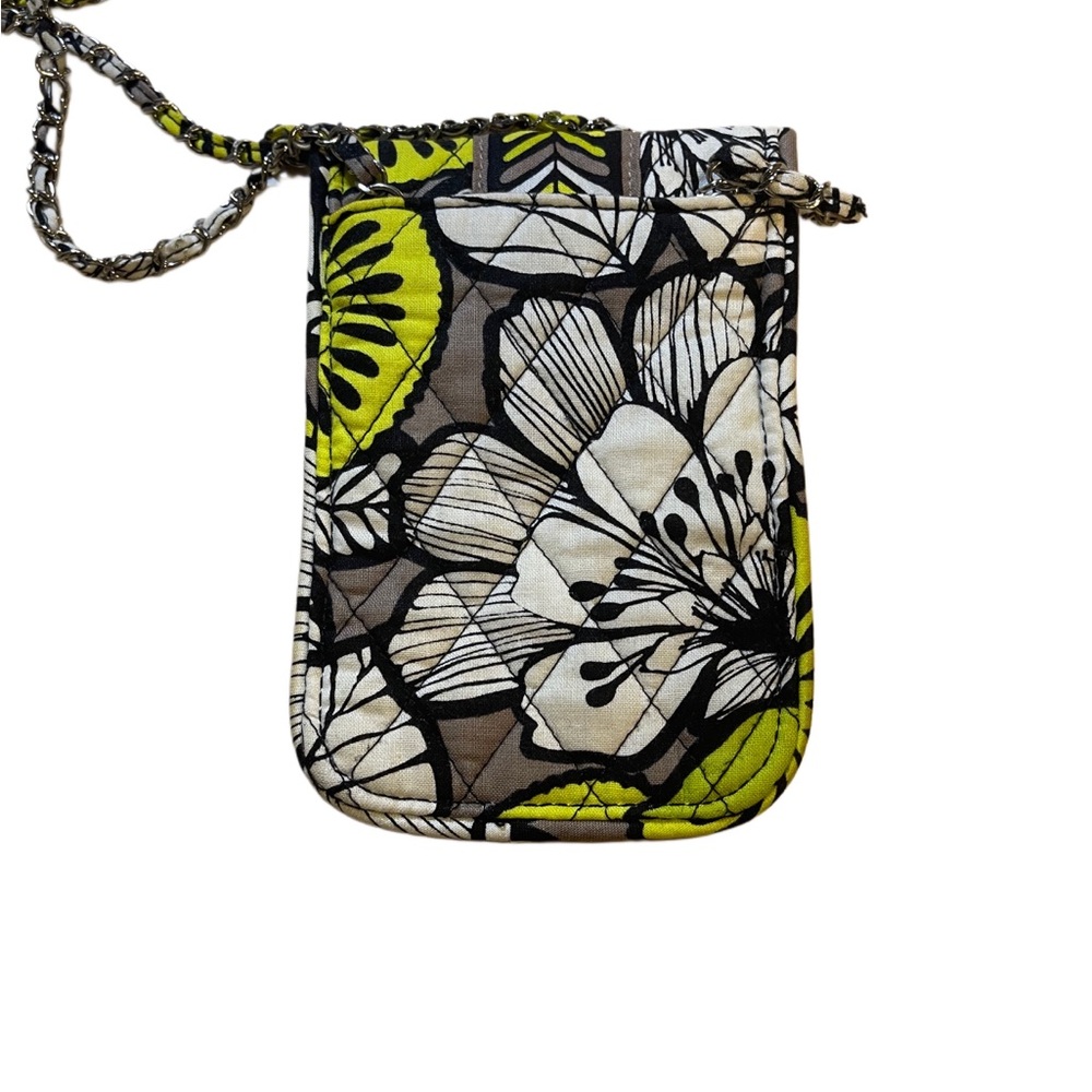 VERA BRADLEY Citron Mini Crossbody Bag 4W x 6.5H. - Picture 4 of 10